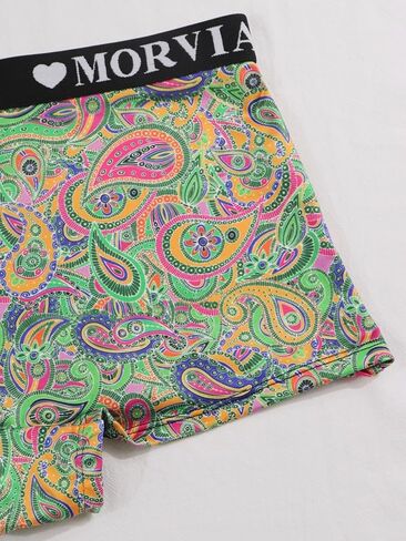 Women's Random Gothic All-Over Print Boxer Shorts, 2-Pack, Elastic Waistband in Saudi Arabia