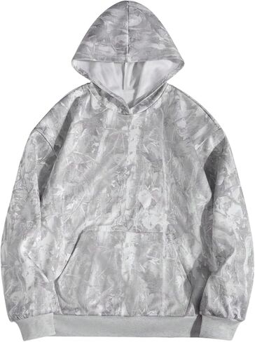 SOLY HUX Girl's Camo Hoodie Y2k Graphic Long Sleeve Hooded Oversized Sweatshirts Pullover Fall Clothes in Saudi Arabia