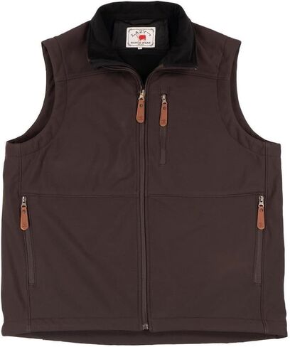 Lazy J Ranch Men's Bonded Vest - Brown in Saudi Arabia
