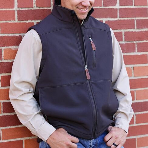 Lazy J Ranch Men's Bonded Vest - Brown in Saudi Arabia