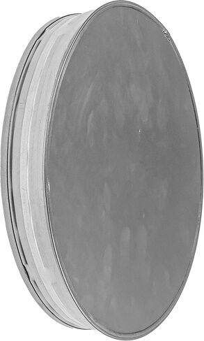 2pack Galvanized Metal Duct End Cap - 12 Inch with Rubber Gasket for Better Fit - Available in Different Sizes to Suit Your Needs in Saudi Arabia