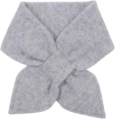 Warm Knitted Neck Warmer for Women Winter Soft Gaiter Scarves Solid Color Pullover Collar Scarf Neckerchiefs in Saudi Arabia