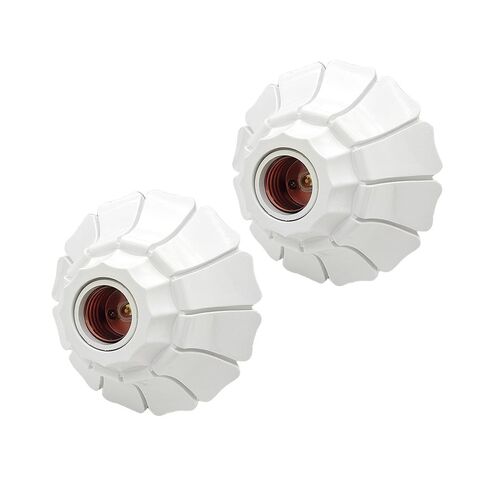 CILIA Elegant Black Lamp Sockets Holder - Premium Lamp Bases for Home Assistance - Includes Lamp Socket and Base for Easy Bulb Replacement in Saudi Arabia