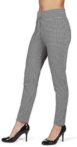 MeMoi Slim Houndstooth Shaping Leggings in Saudi Arabia