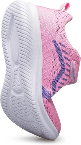 SILLENORTH Boys Girls Sneakers Slip on Lightweight Breathable Kids Running Walking Shoes for Toddler/Little Kid/Big Kid in Saudi Arabia