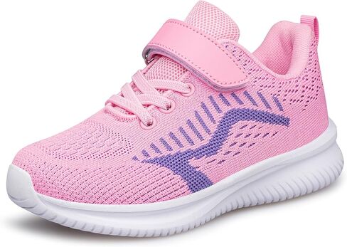 SILLENORTH Boys Girls Sneakers Slip on Lightweight Breathable Kids Running Walking Shoes for Toddler/Little Kid/Big Kid in Saudi Arabia