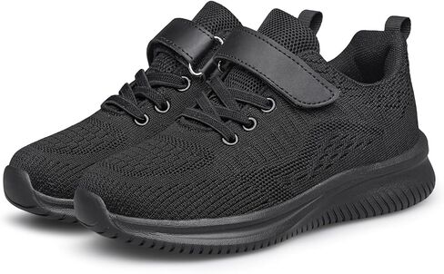 SILLENORTH Boys Girls Sneakers Slip on Lightweight Breathable Kids Running Walking Shoes for Toddler/Little Kid/Big Kid in Saudi Arabia