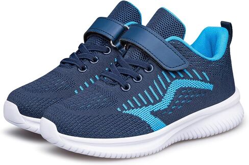 SILLENORTH Boys Girls Sneakers Slip on Lightweight Breathable Kids Running Walking Shoes for Toddler/Little Kid/Big Kid in Saudi Arabia