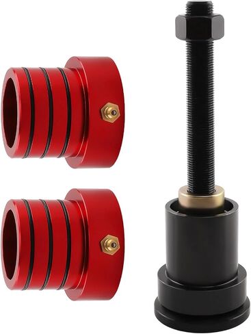 MaxPeedingRods الأمامي المحور اللقاء مفصل وختم أنبوب لدان لفورد 1998-2004 F250 F350 F450 F550 Super Duty Trans Dana 500 60 Front Axle Knuckle Tube ، يحل محل# 50491 50381 41784-2 in Kuwait