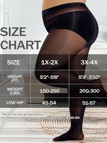 MERYLURE Plus Size Shiny Tights for Women Shimmer Sheer Silk Oil Pantyhose High Waist Sexy Glitter Stockings in Saudi Arabia