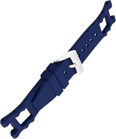 XIW متوافق مع 28 مم Invicta Subaqua Noma III 0736 0779 0924 1149 1150 14942 1577 5511 6043 10104 سوار ساعة مطاطي (أزرق) in Kuwait