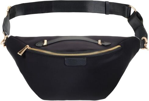 رمادي زائد الحجم فاني حزمة للنساء والرجال ، حقيبة Crossbody الأزياء مع حزام حزام قابل للتعديل (يناسب 42-54 في الخصر) in Kuwait