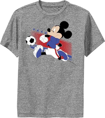 تي شيرت أداء للأولاد من Disney Characters USA Kick in Kuwait