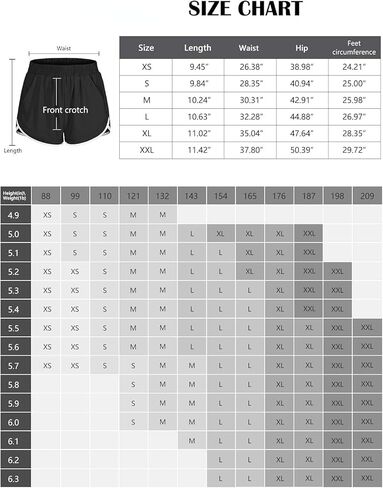 Women Elastic Waist Double Layer Casual Running Shorts with Side Pockets in Saudi Arabia