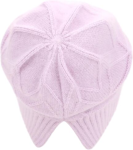 Women Men Cashmere Blend Beanie Hat Soft Lightweight Warm Winter Cable Knit Slouchy Beanie Hat for Women Men in Saudi Arabia