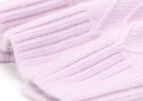 Women Men Cashmere Blend Beanie Hat Soft Lightweight Warm Winter Cable Knit Slouchy Beanie Hat for Women Men in Saudi Arabia
