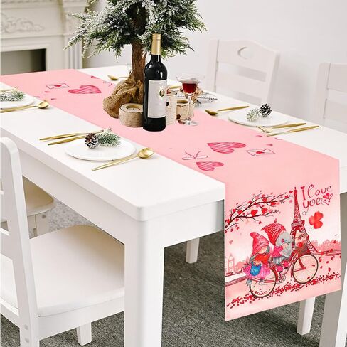 Green Eucalyptus Leaves Table Runner, Seasonal Linen Table Decor Farmhouse Decor Floral Leaves Spring Table Runner for Kitchen Dining, Weddings Holiday Decor, Home Party Decoration, 13×70inches in Saudi Arabia