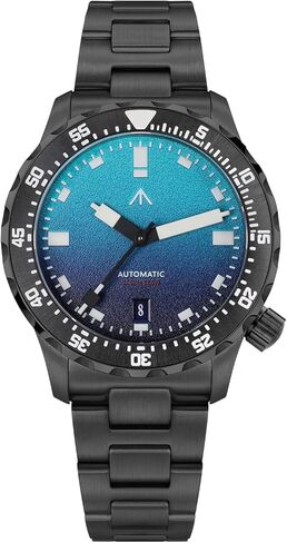 Militado 39mm Dive Watches for Men - PT5000 Automatic Movement ML20 Watch with Sapphire Crystal Super Luminous BGW9 Stainless Steel Bracelet 200m Waterproof in Kuwait