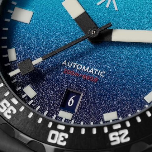 Militado 39mm Dive Watches for Men - PT5000 Automatic Movement ML20 Watch with Sapphire Crystal Super Luminous BGW9 Stainless Steel Bracelet 200m Waterproof in Kuwait