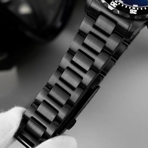 Militado 39mm Dive Watches for Men - PT5000 Automatic Movement ML20 Watch with Sapphire Crystal Super Luminous BGW9 Stainless Steel Bracelet 200m Waterproof in Kuwait