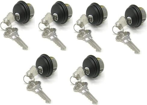 Pacific Doorware Pware Offront Door Dore Lock Cylinder & Thumbturn ، Adams Rite Cam ، in Duronotic in Kuwait