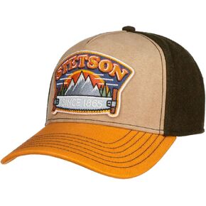 قبعة سائق الشاحنة Stetson Hacksaw 5 ألواح Snapback للجنسين في الصيف والشتاء in Saudi Arabia
