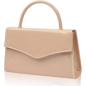 حقائب يد مسائية للنساء محفظة جلدية حاصلة على براءة اختراع حقيبة يد سوداء للحفلات الراقصة الرسمية وحفلات الزفاف وحفلات الكوكتيل in Kuwait