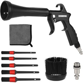 مسدس تنظيف السيارات الذي تم ترقيته Mypin ، 6-9.2BAR ، مسدس هبوط الهواء عالي الضغط مع فوهة 2 ، تنظيف السيارات الداخلية لمقعد السجاد تنجيد المركبات in Kuwait