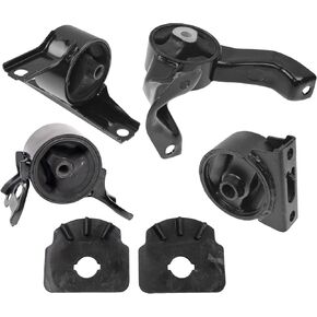 TRQ Engine Motor & Transmission Mount Set Kit Compatible with 2003-2008 Corolla / 2003-2006 Matrix / 2003-2006 Vibe in Kuwait