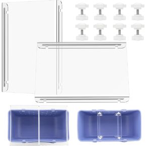 2025 NEW Topper Tray & Divider Tray for X-Large Bogg Beach Tote, Table Top And Organizer Insert All-in-One, High-Transparency Acrylic, A Must Have Accessories For Bogg- 2 Pack in Kuwait