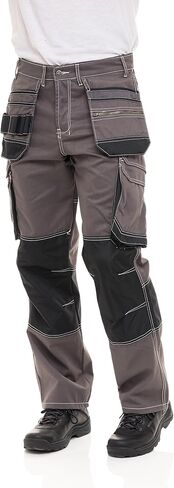 Men’s Cargo Durable Pants Work Trouser with Tool Pockets Tactical Construction Work Safety Pants in Saudi Arabia