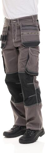 Men’s Cargo Durable Pants Work Trouser with Tool Pockets Tactical Construction Work Safety Pants in Saudi Arabia