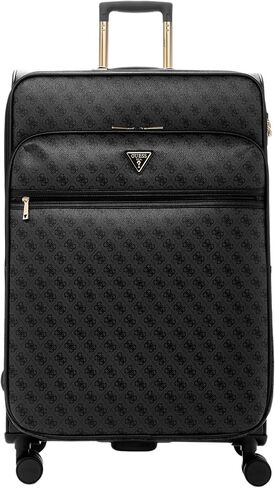 GUESS Norom BD 28" 8-Wheel, Coal Logo, 28 Inch Roller Suitcase in Saudi Arabia