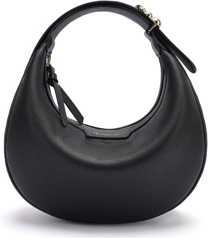 Crescent Shoulder Bag for Women, Small Vegan Leather Crossbody Purse Hobo Handbag with Adjustable Strap for Travel in Saudi Arabia