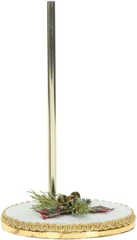 Mark Roberts Snow Base Stand - Small 9-inch Christmas Decor, Display Stand for Figurines in Saudi Arabia