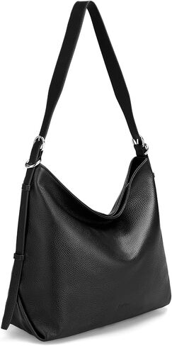 محفظة هوبو من الجلد الطبيعي من befen للنساء، حقائب كتف للسيدات مع شريطين للكتف in Kuwait