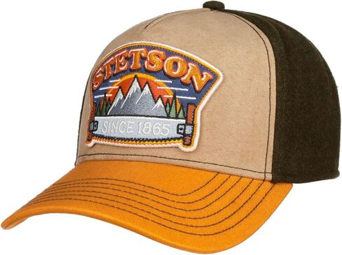 Stetson Hacksaw Trucker Cap 5 Panel Snapback Unisex Summer Winter in Saudi Arabia