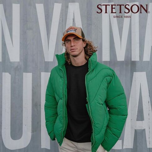Stetson Hacksaw Trucker Cap 5 Panel Snapback Unisex Summer Winter in Saudi Arabia