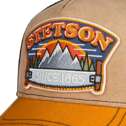 Stetson Hacksaw Trucker Cap 5 Panel Snapback Unisex Summer Winter in Saudi Arabia