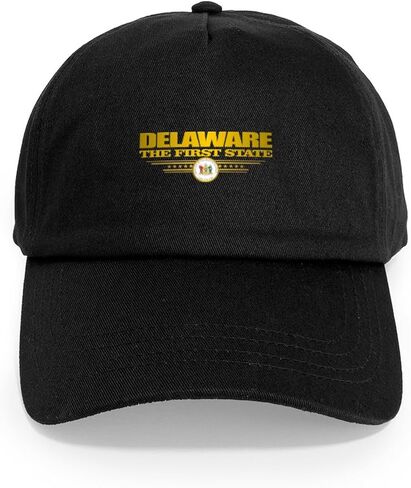 CafePress Vintage Delaware Cap Adjustable Baseball Cap in Saudi Arabia