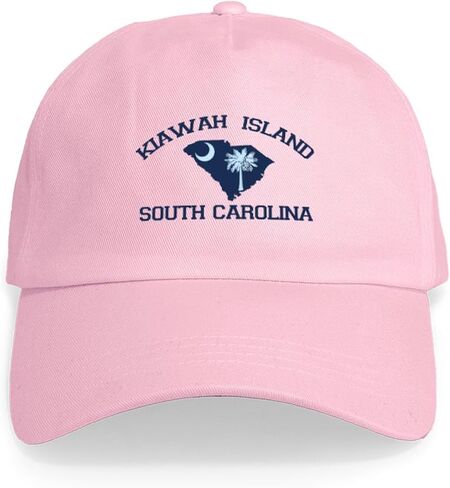 قبعة بتصميم خريطة CafePress Kiawah Island SC قبعة بيسبول قابلة للتعديل in Kuwait