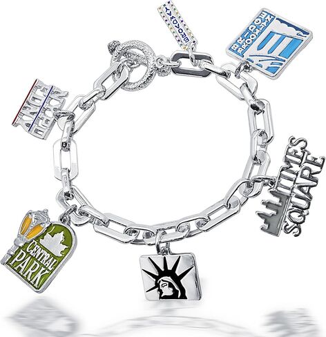 New York City (NYC) Charm Bracelet – Includes Bracelet and All Charms in Saudi Arabia