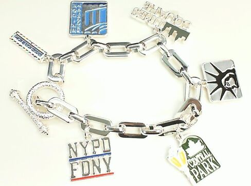 New York City (NYC) Charm Bracelet – Includes Bracelet and All Charms in Saudi Arabia