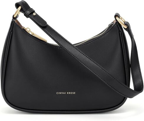 Shoulder Purses For Women, Leather Hobo Bags For Women, Two Strap For Shoulder And Crossbody in Saudi Arabia
