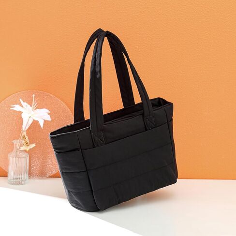 Covelin Lightweight Puffy Tote Bag for Women - Spacious, Versatile, and Practical Everyday Carry-All in Saudi Arabia