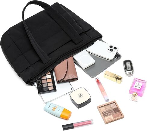 Covelin Lightweight Puffy Tote Bag for Women - Spacious, Versatile, and Practical Everyday Carry-All in Saudi Arabia