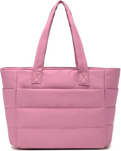 Covelin Lightweight Puffy Tote Bag for Women - Spacious, Versatile, and Practical Everyday Carry-All in Saudi Arabia