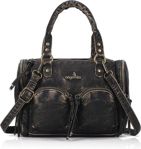 Anglekiss Small Hobo Crossbody Bags for Women Satchel Shoulder Purses and Handbags Soft Vegan Leather Hobo Purses for Women in Saudi Arabia