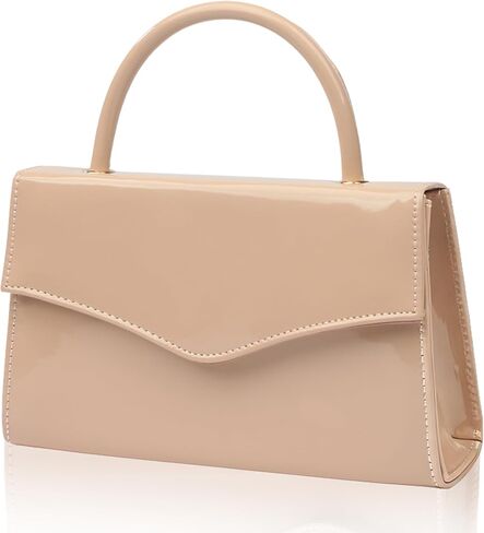 حقائب يد مسائية للنساء محفظة جلدية حاصلة على براءة اختراع حقيبة يد سوداء للحفلات الراقصة الرسمية وحفلات الزفاف وحفلات الكوكتيل in Kuwait