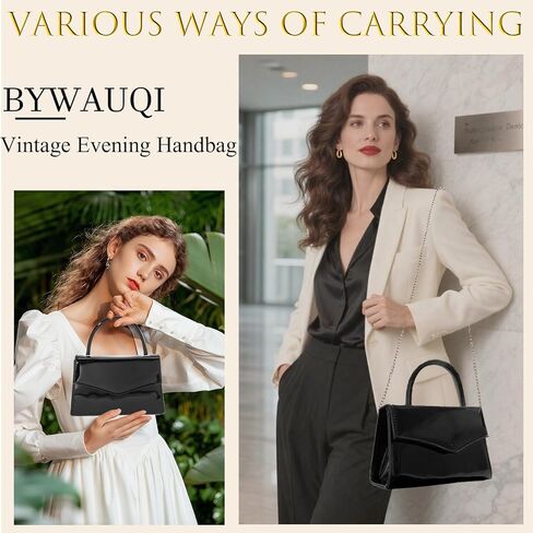 Evening Clutch Purses for Women Patent Leather Purse Black Clutch for Formal Prom Wedding Party Brida Cocktail in Saudi Arabia